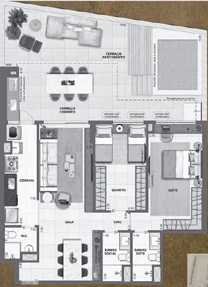 Planta do empreendimento