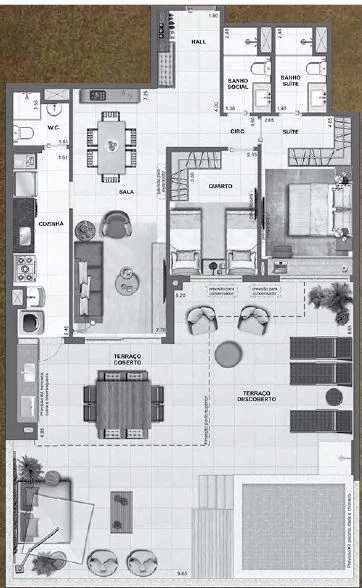 Planta do empreendimento