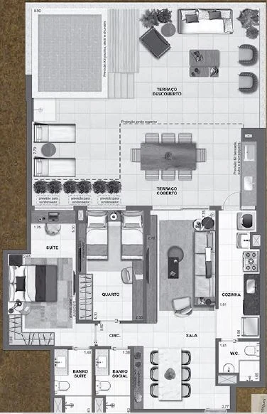 Planta do empreendimento