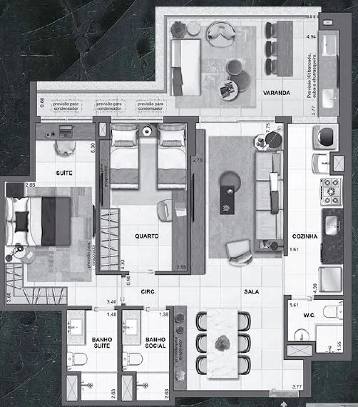 Planta do empreendimento