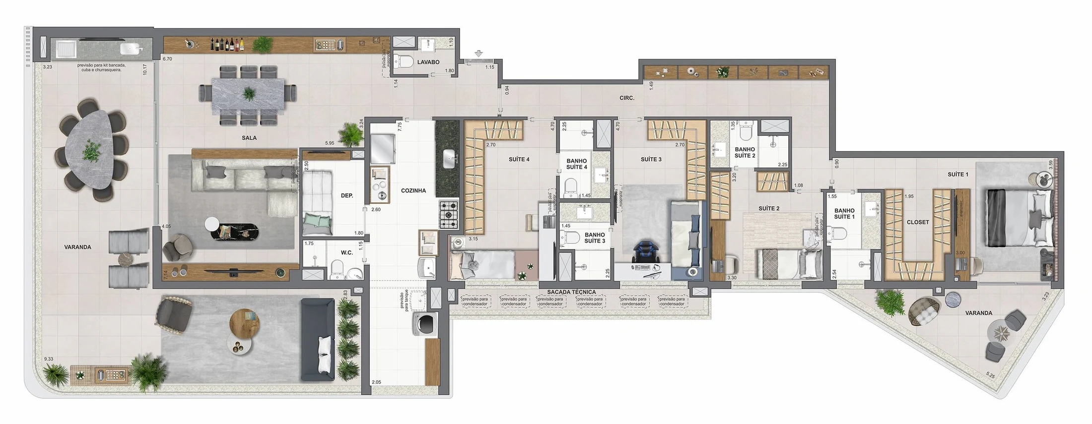 Planta do empreendimento