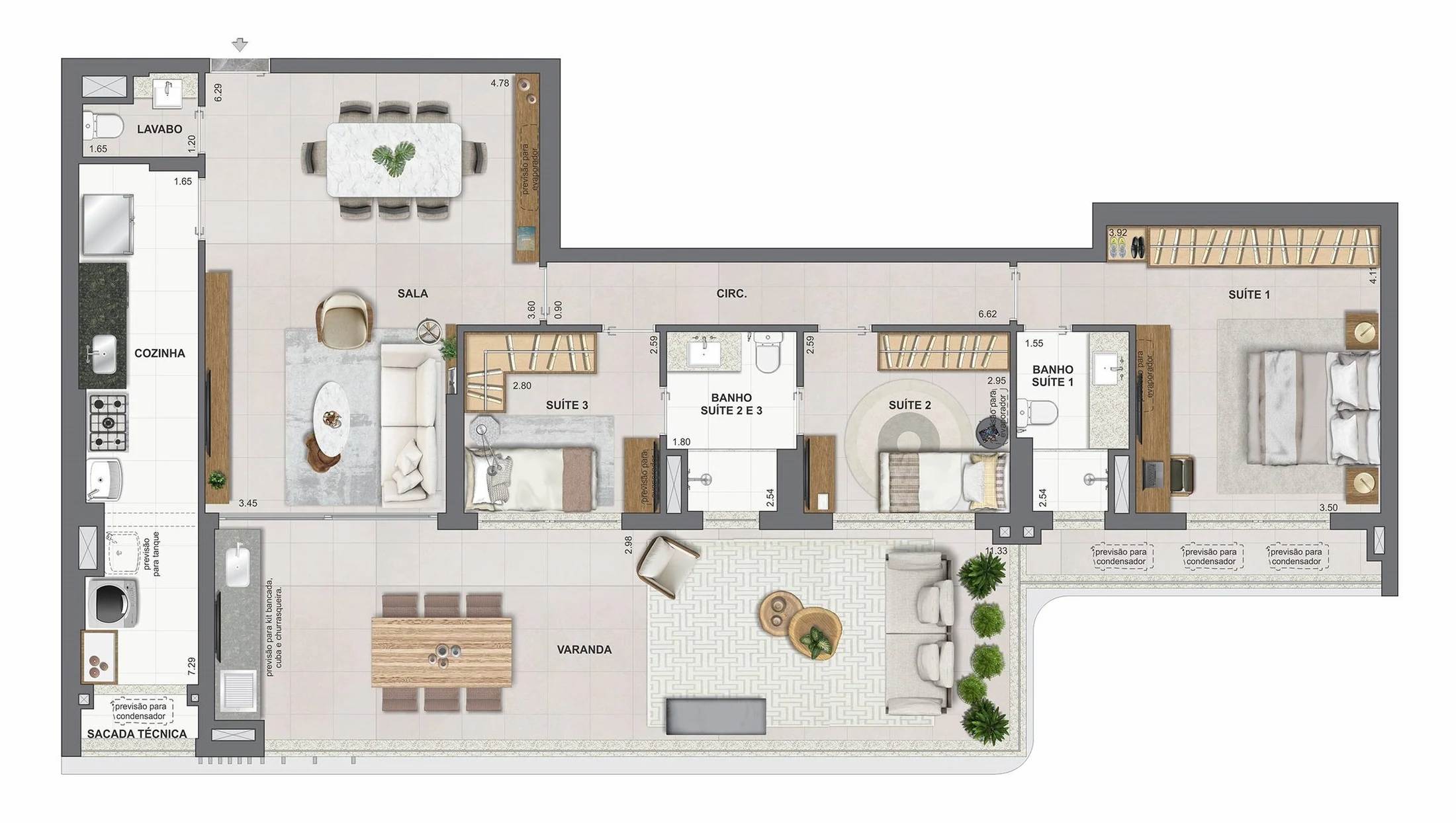 Planta do empreendimento