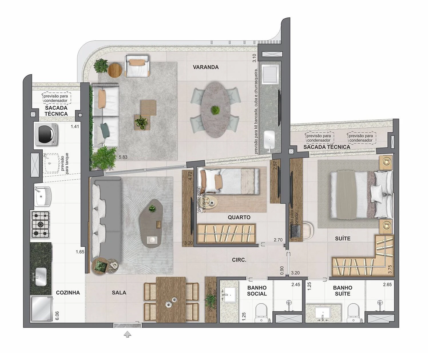 Planta do empreendimento