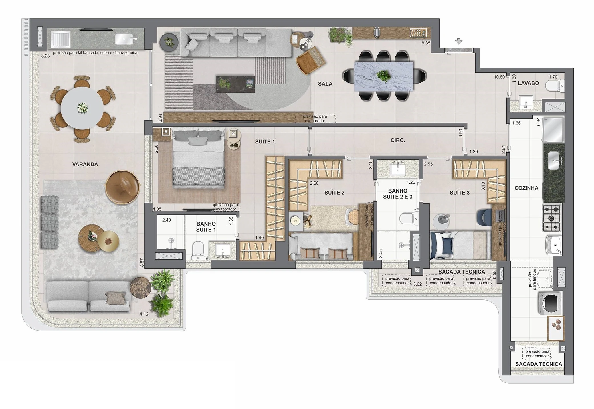 Planta do empreendimento