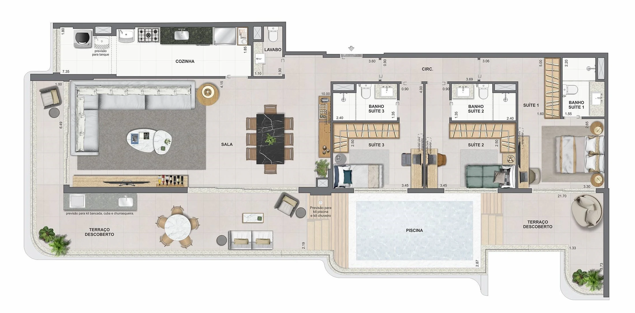 Planta do empreendimento