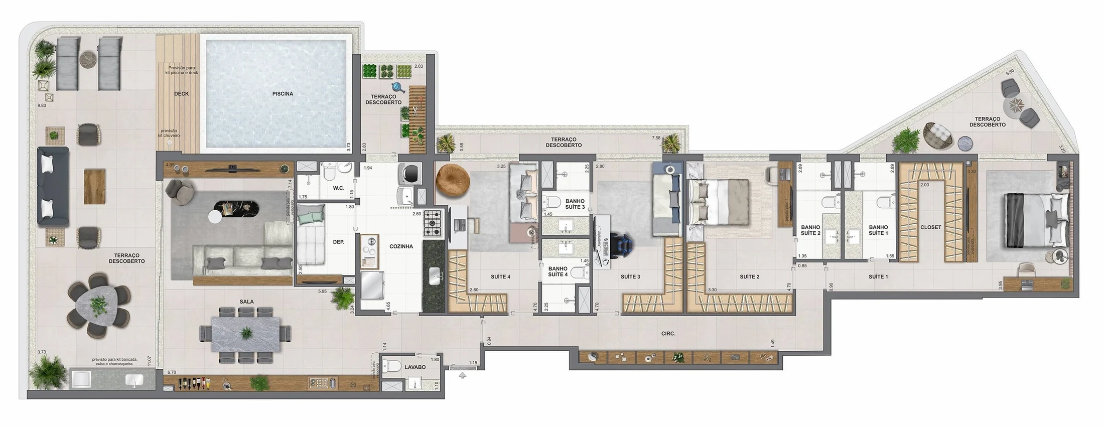 Planta do empreendimento