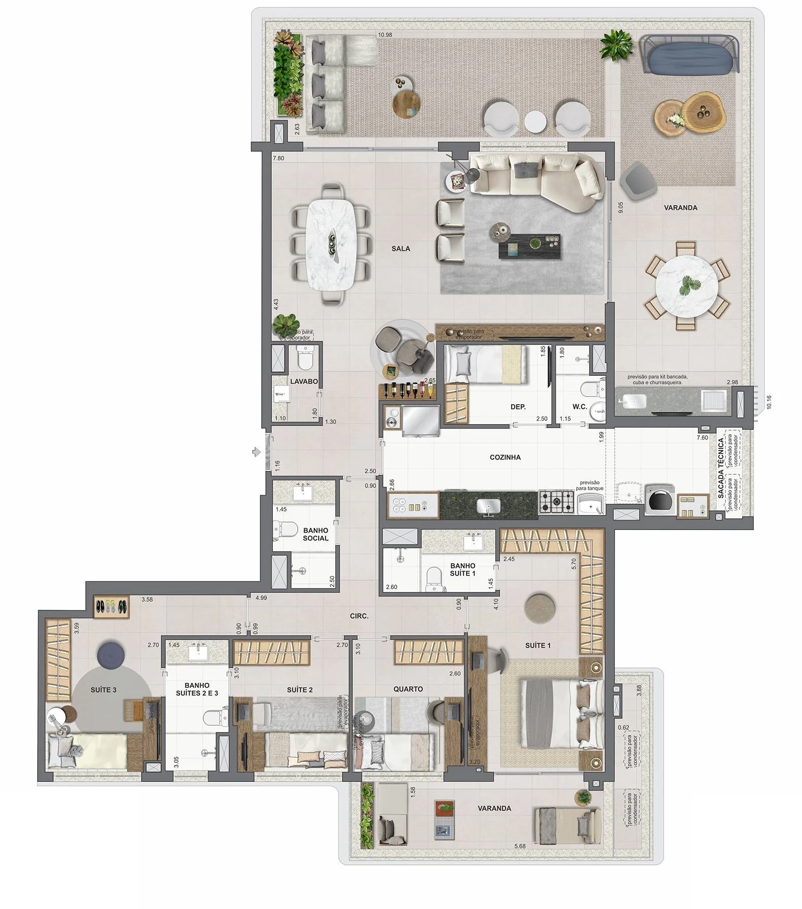 Planta do empreendimento