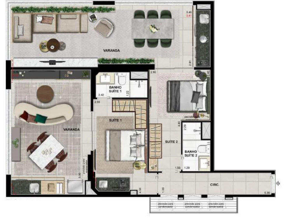 Planta do empreendimento