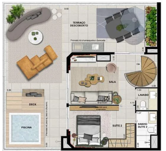 Planta do empreendimento