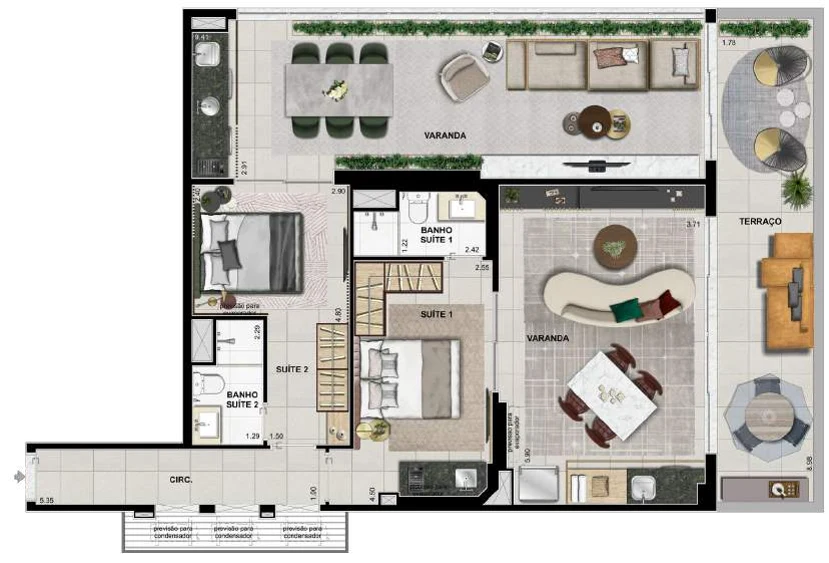 Planta do empreendimento