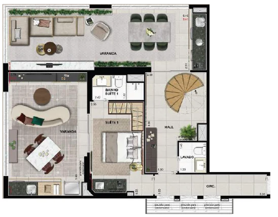 Planta do empreendimento