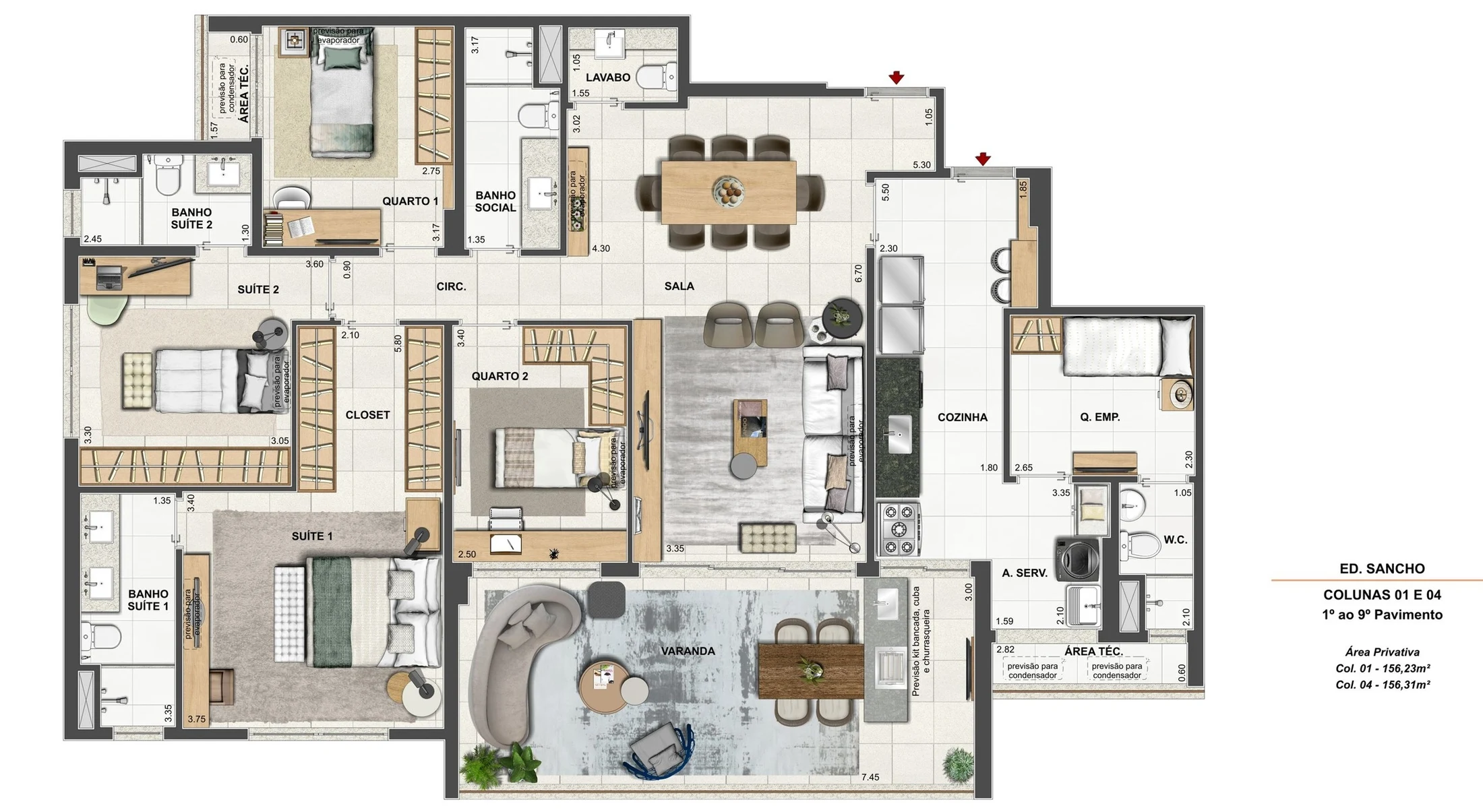 Planta do empreendimento