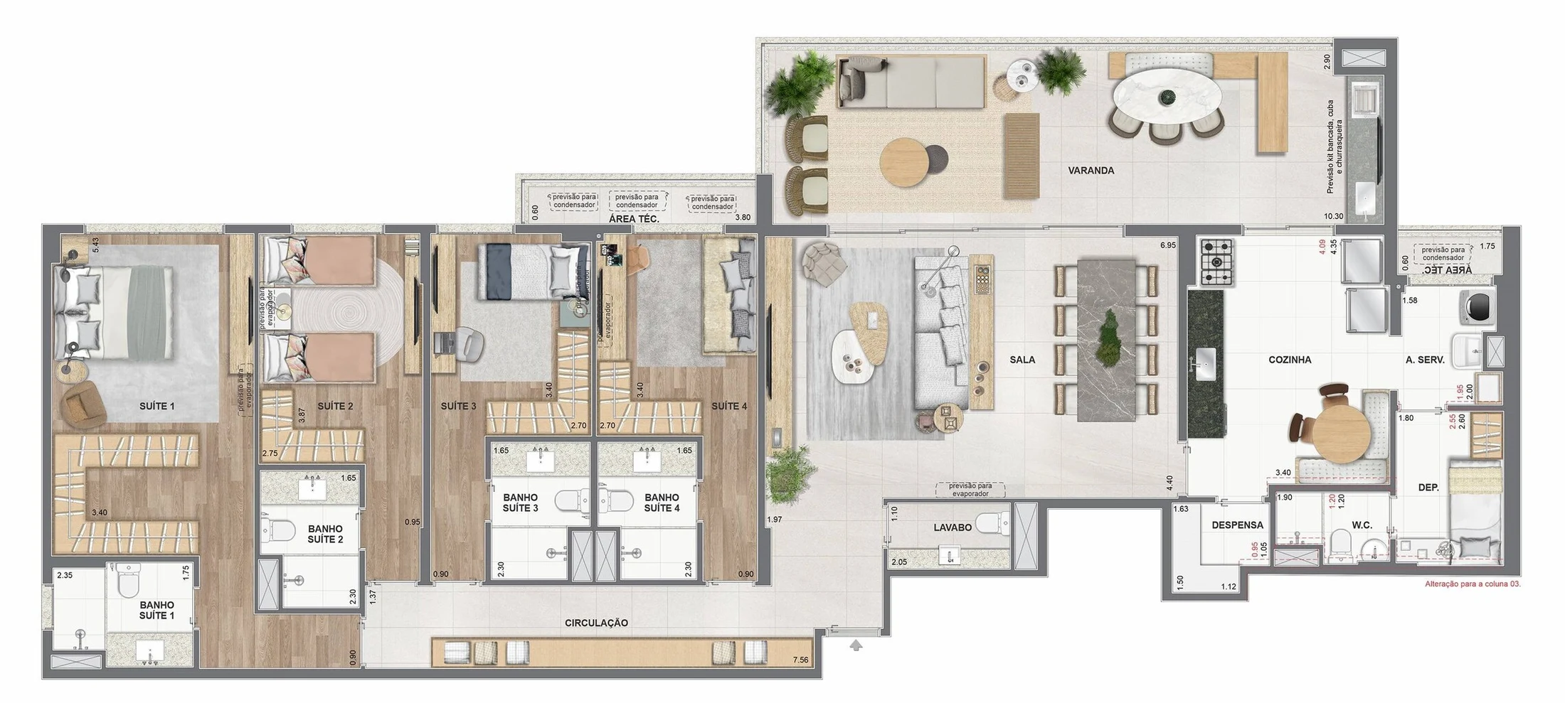 Planta do empreendimento
