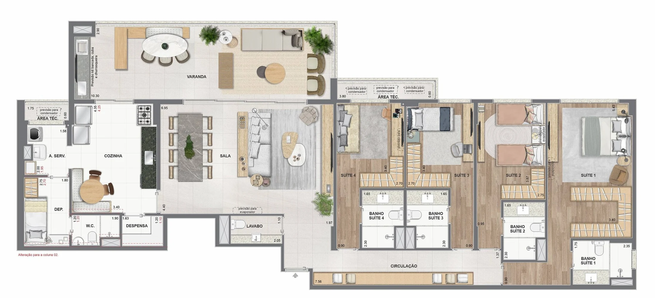 Planta do empreendimento