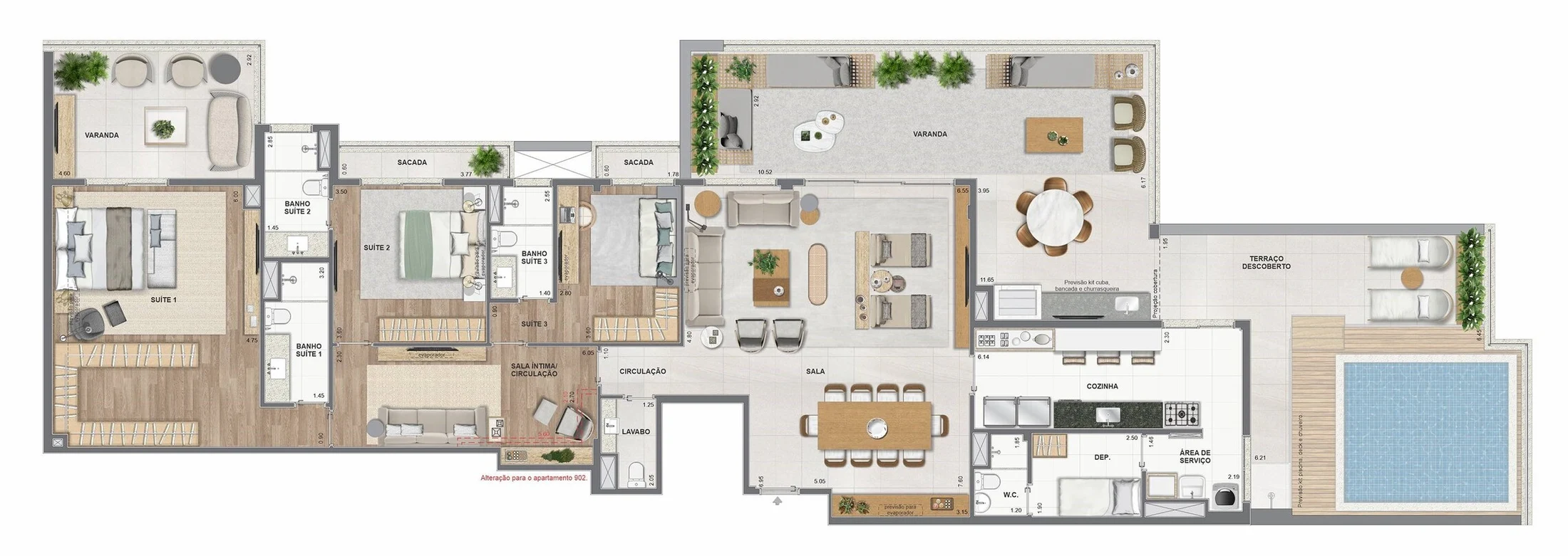 Planta do empreendimento