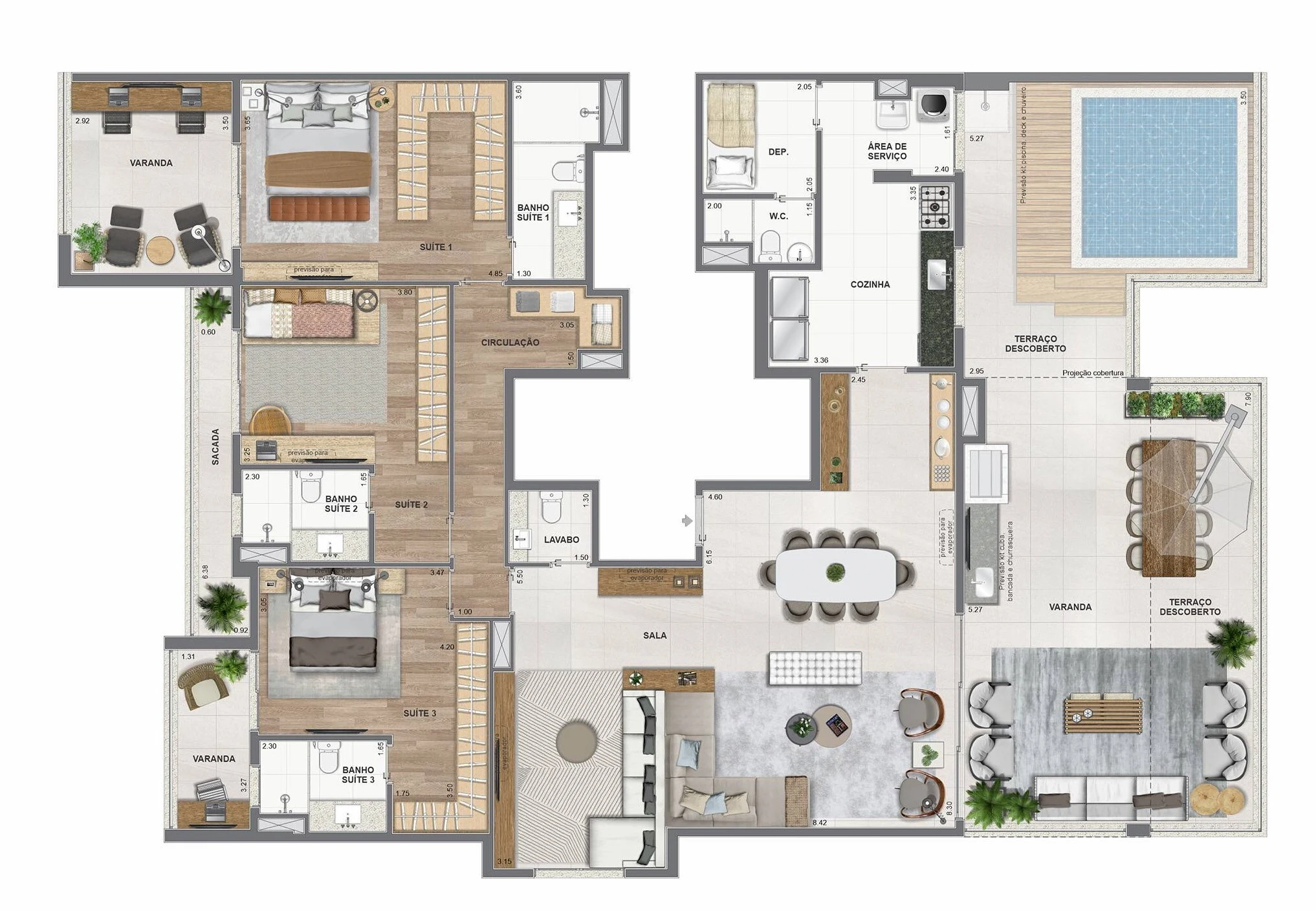 Planta do empreendimento