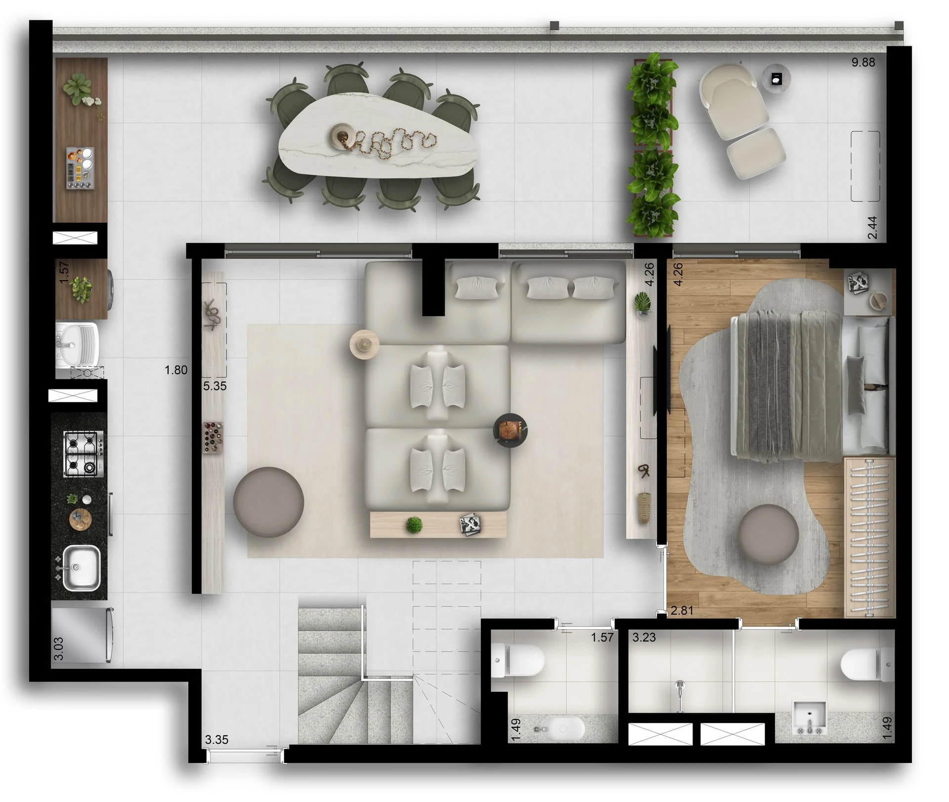 Planta do empreendimento