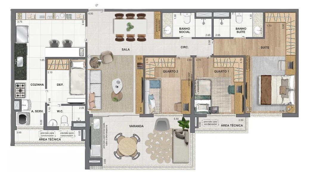 Planta do empreendimento