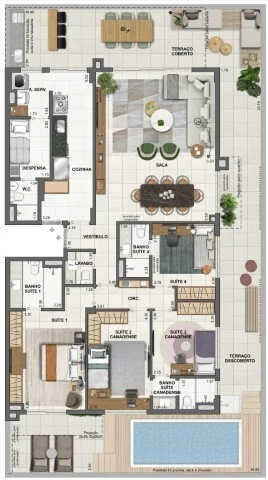 Planta do empreendimento