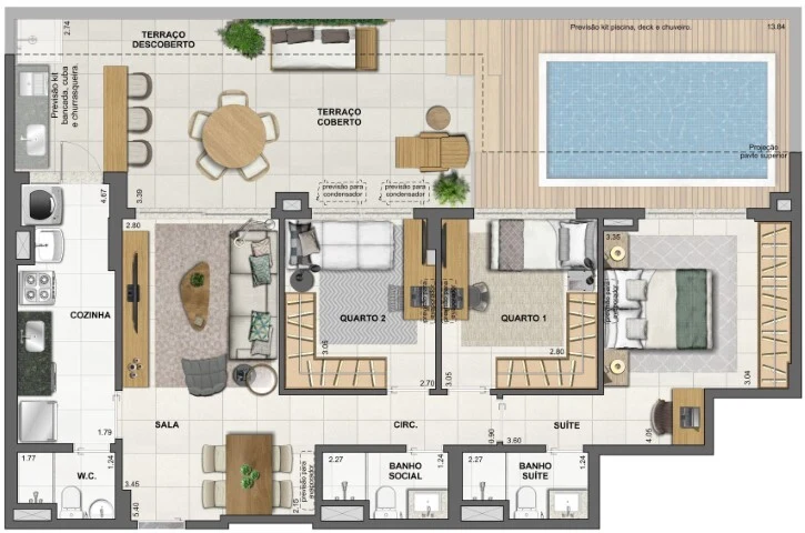 Planta do empreendimento