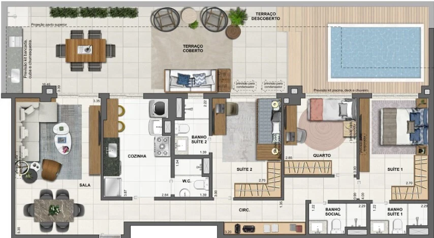 Planta do empreendimento