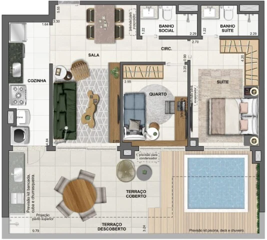 Planta do empreendimento