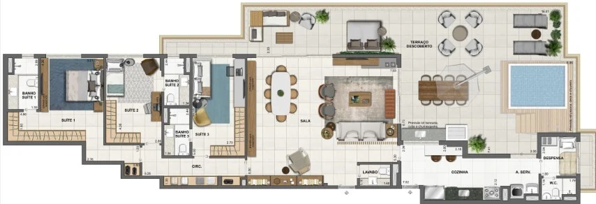 Planta do empreendimento