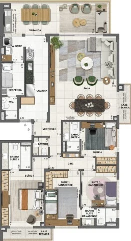 Planta do empreendimento