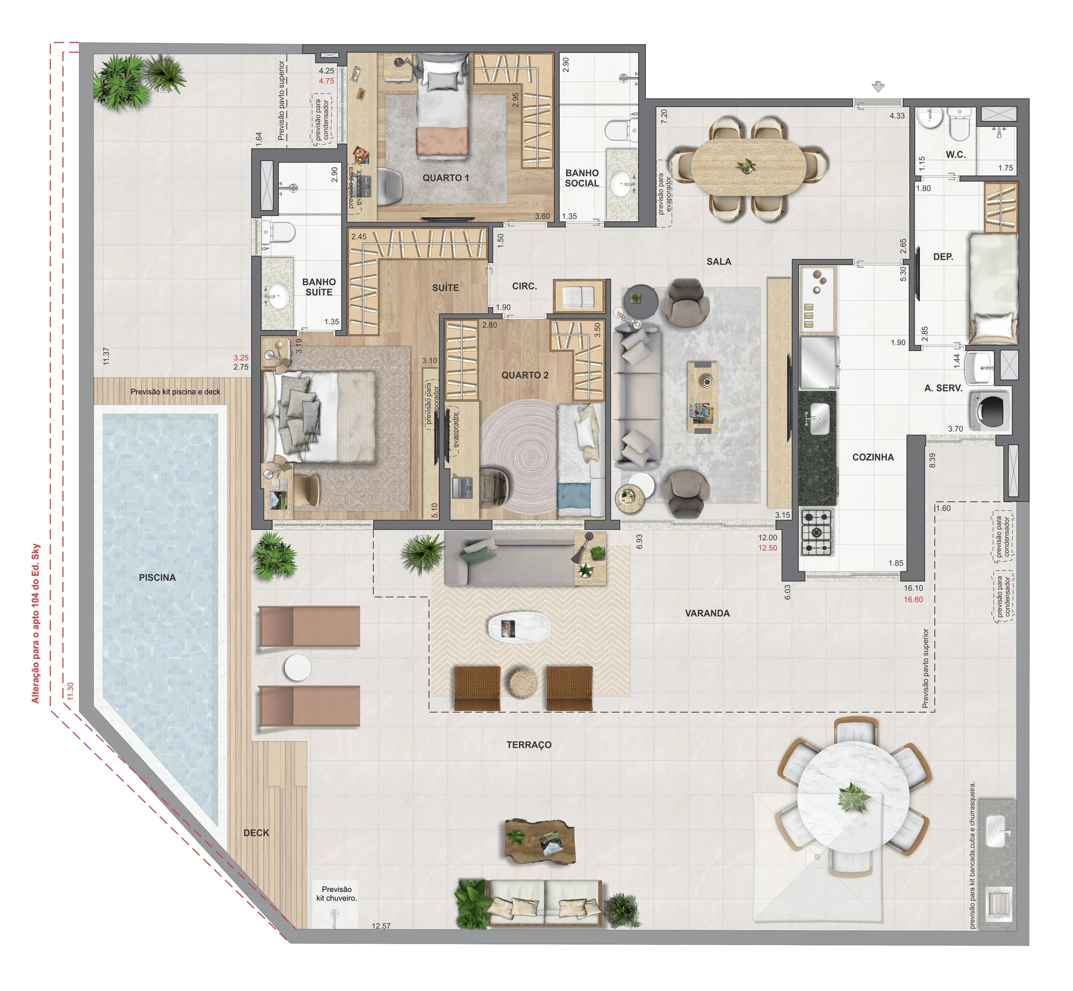 Planta do empreendimento