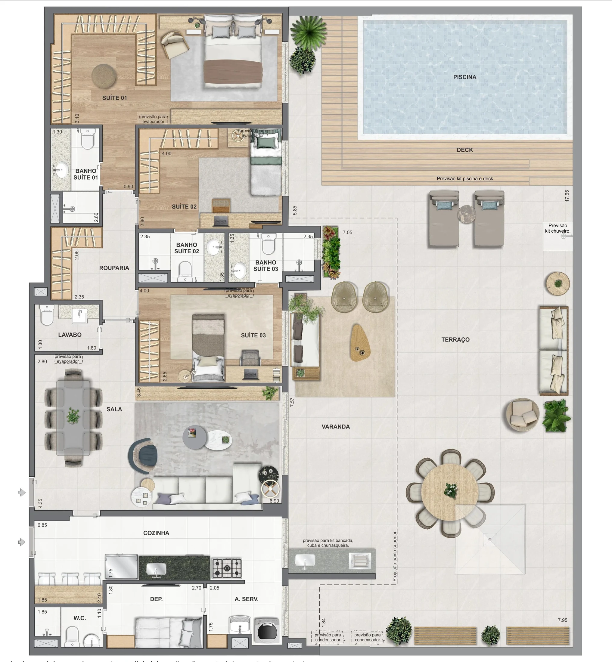 Planta do empreendimento