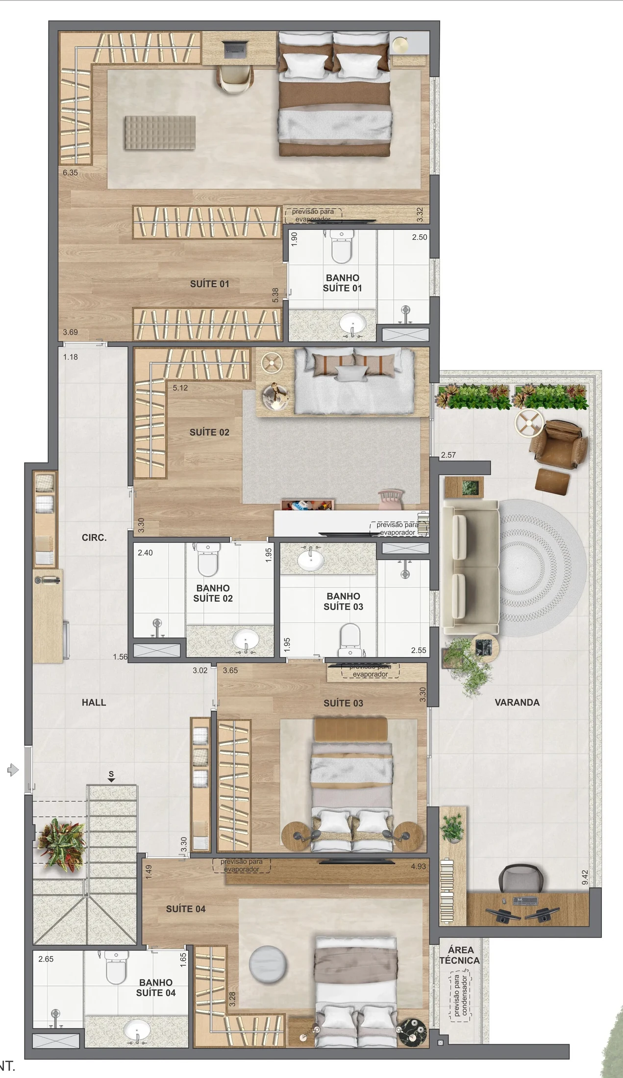 Planta do empreendimento