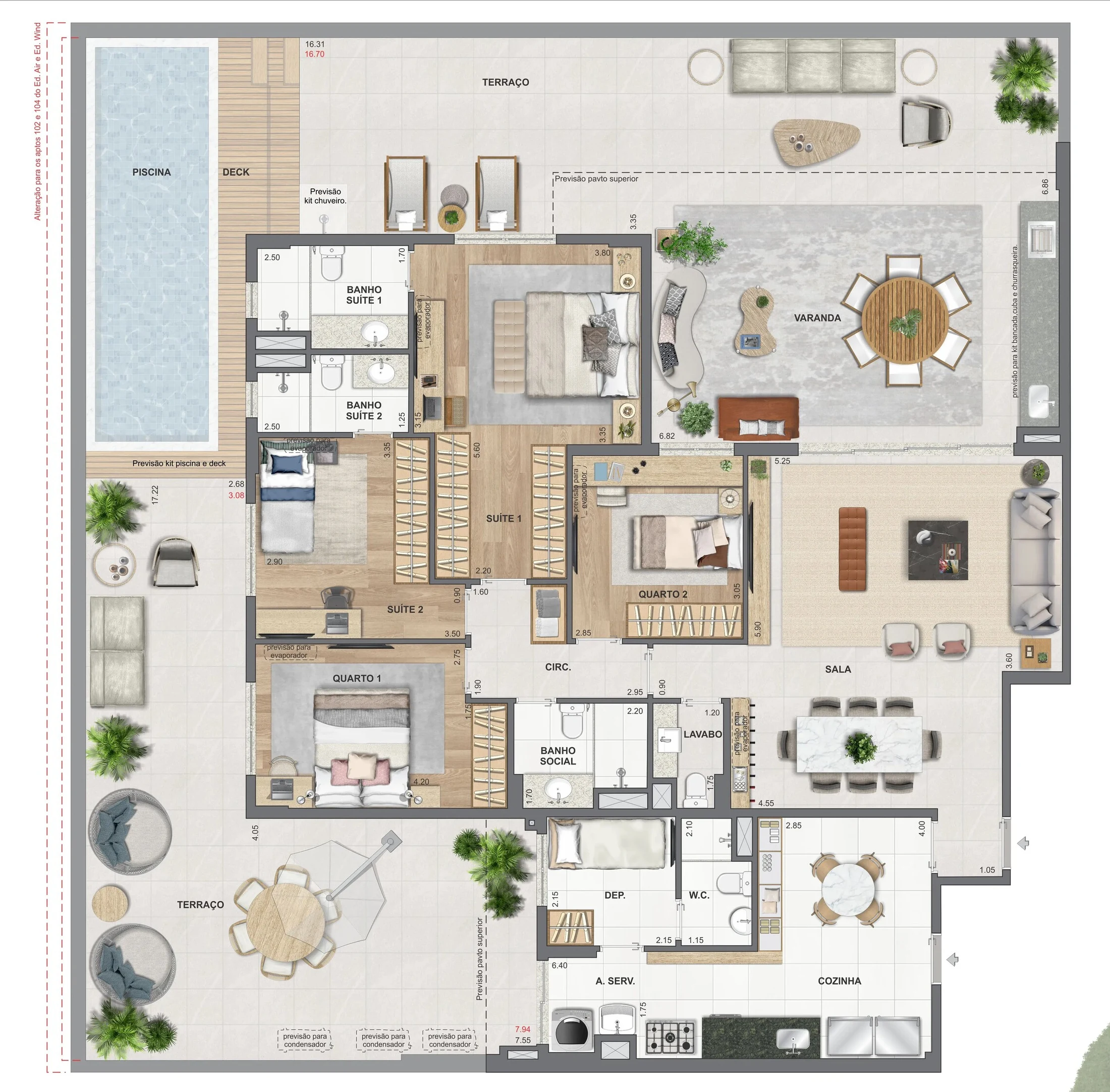 Planta do empreendimento