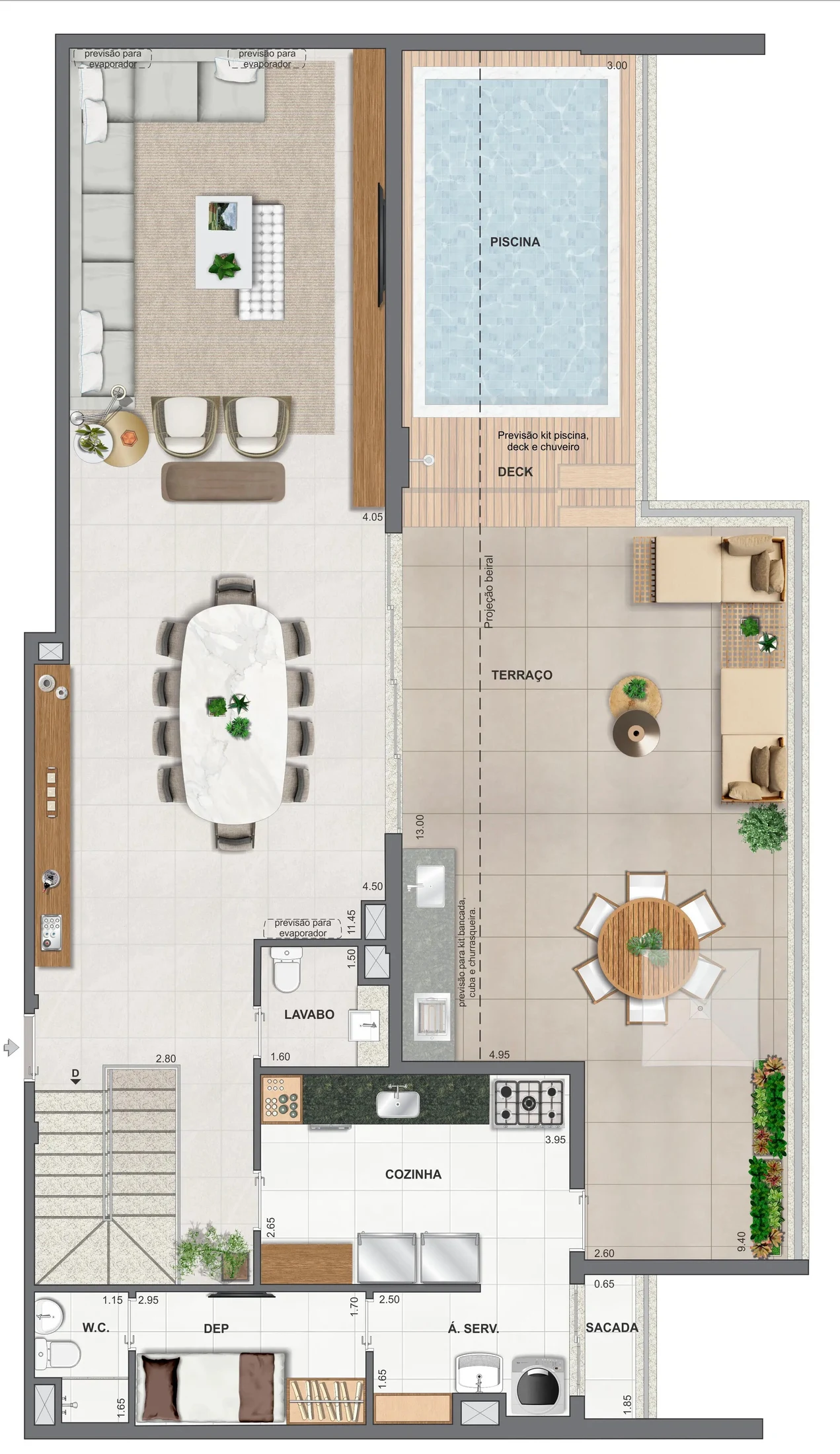 Planta do empreendimento