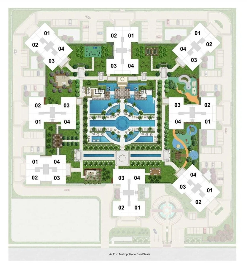 Planta do empreendimento