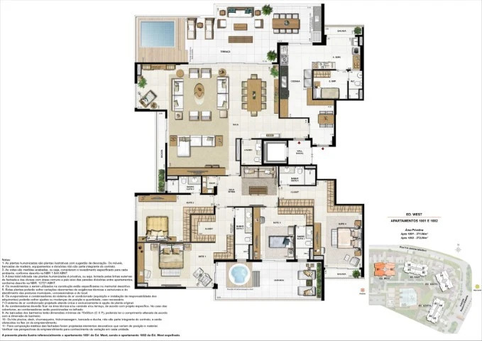 Planta do empreendimento
