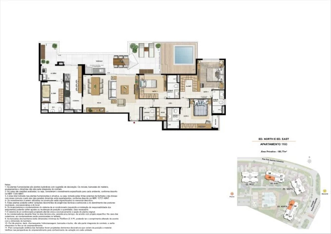 Planta do empreendimento