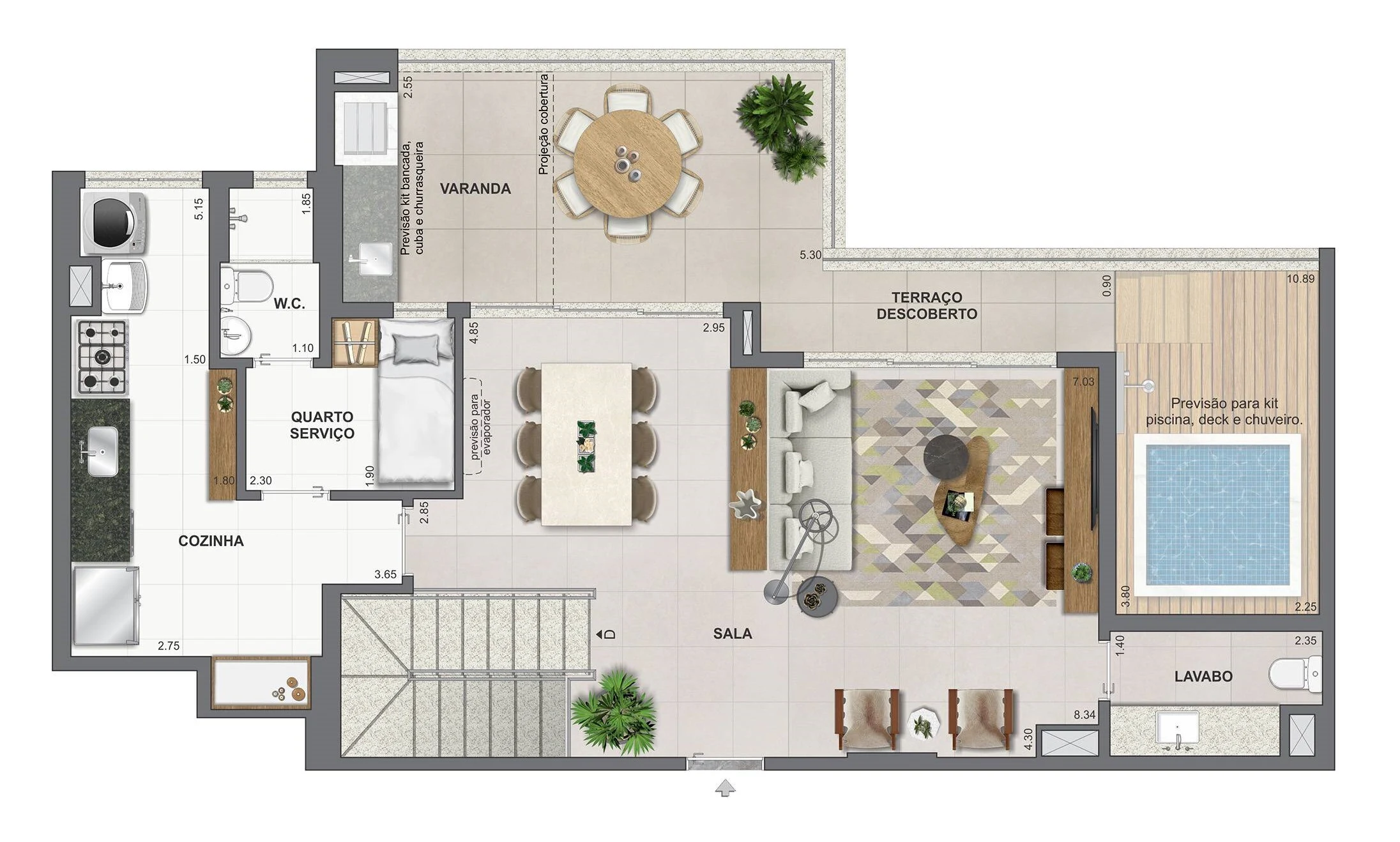 Planta do empreendimento