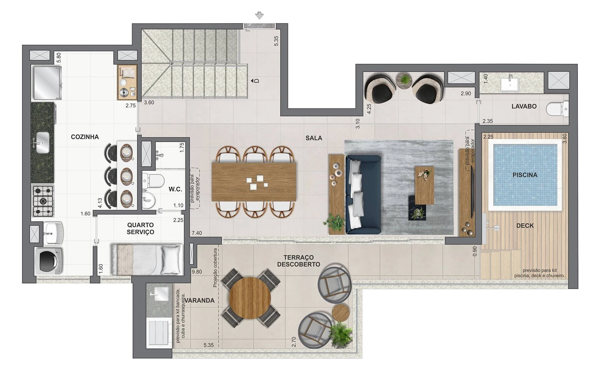 Planta do empreendimento