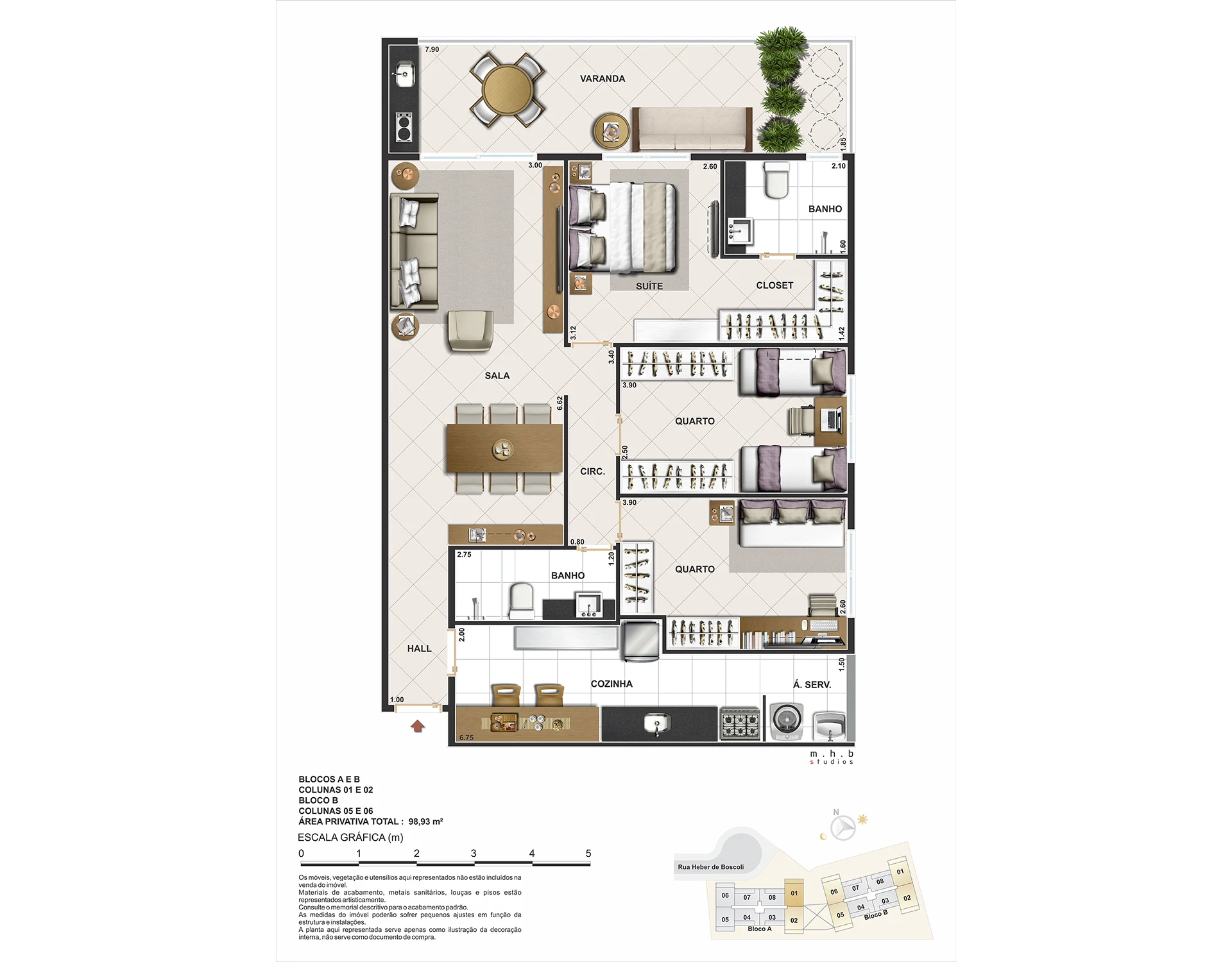 Planta do empreendimento