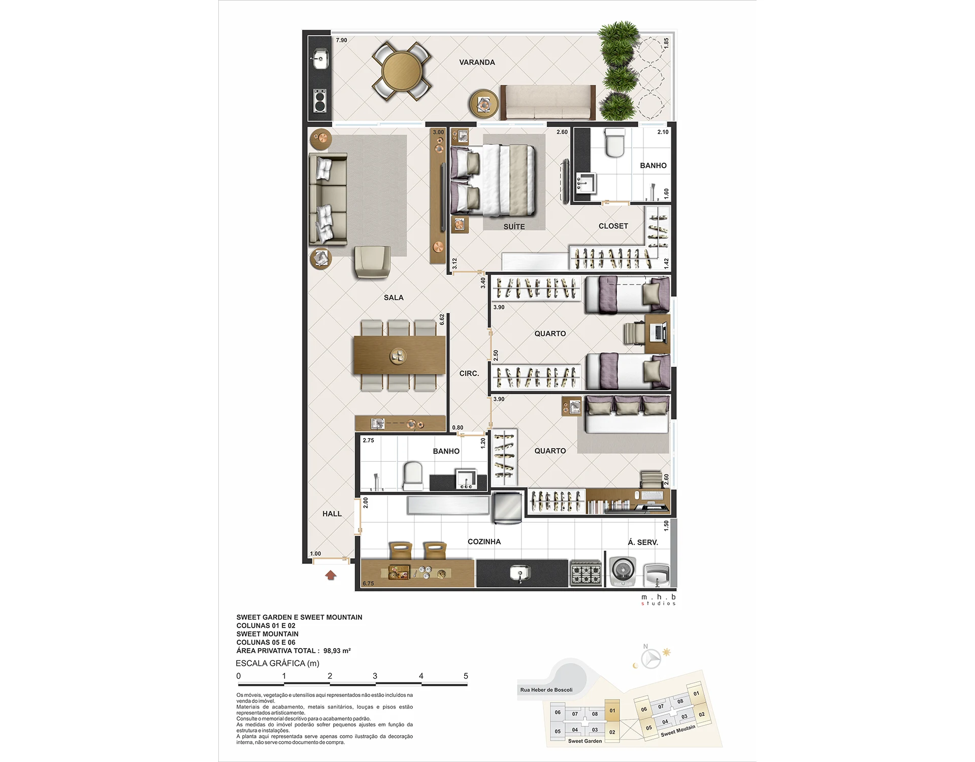 Planta do empreendimento