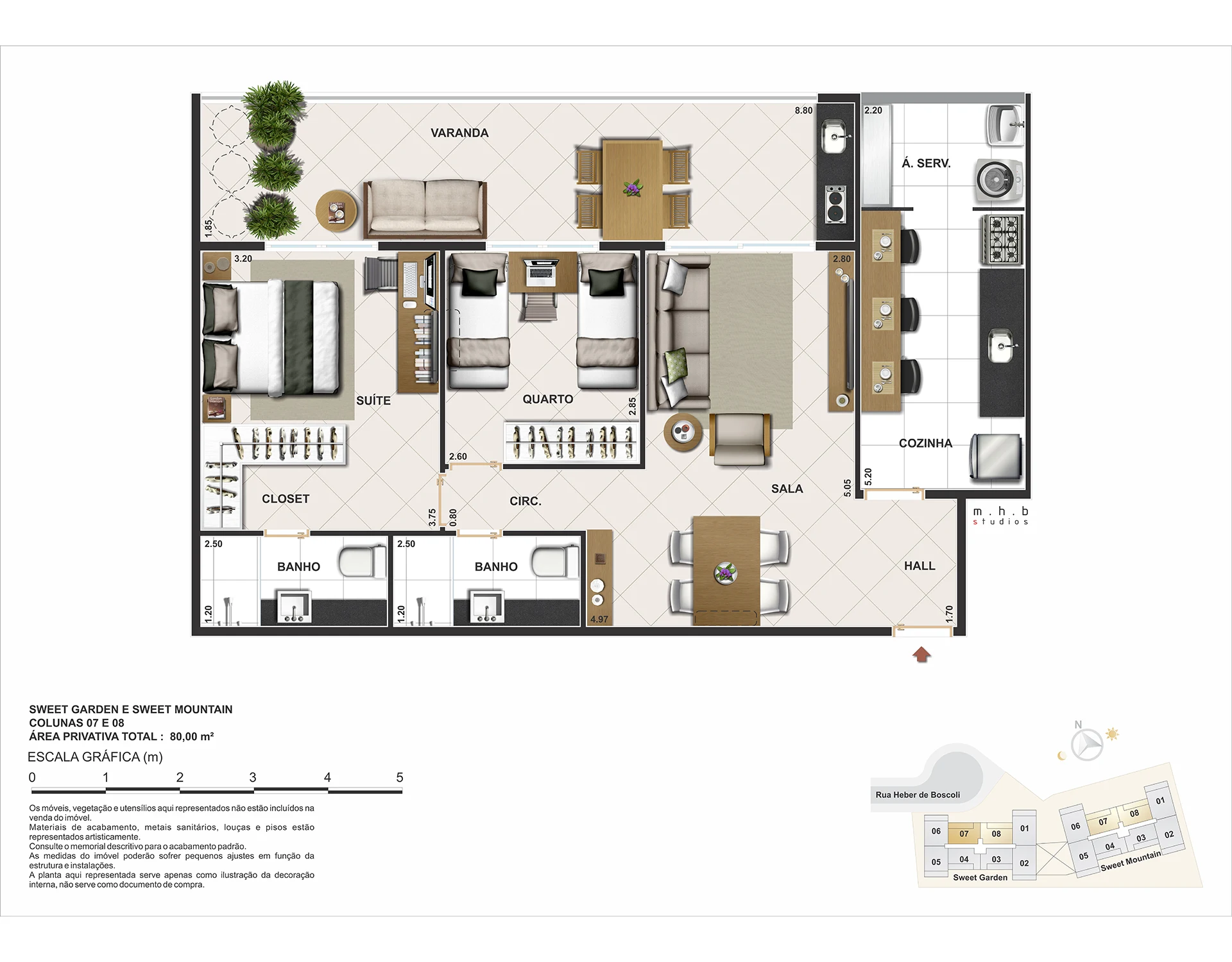 Planta do empreendimento