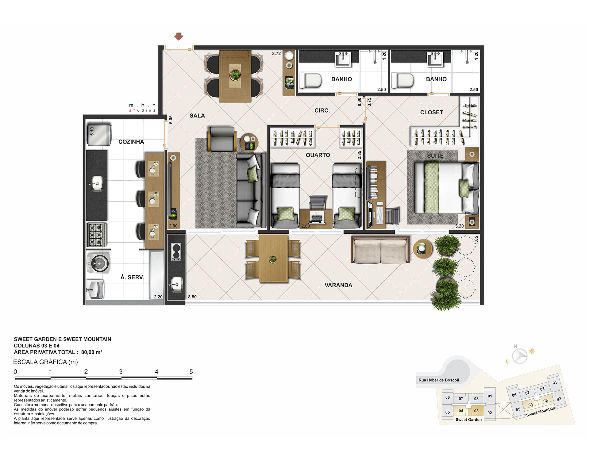 Planta do empreendimento
