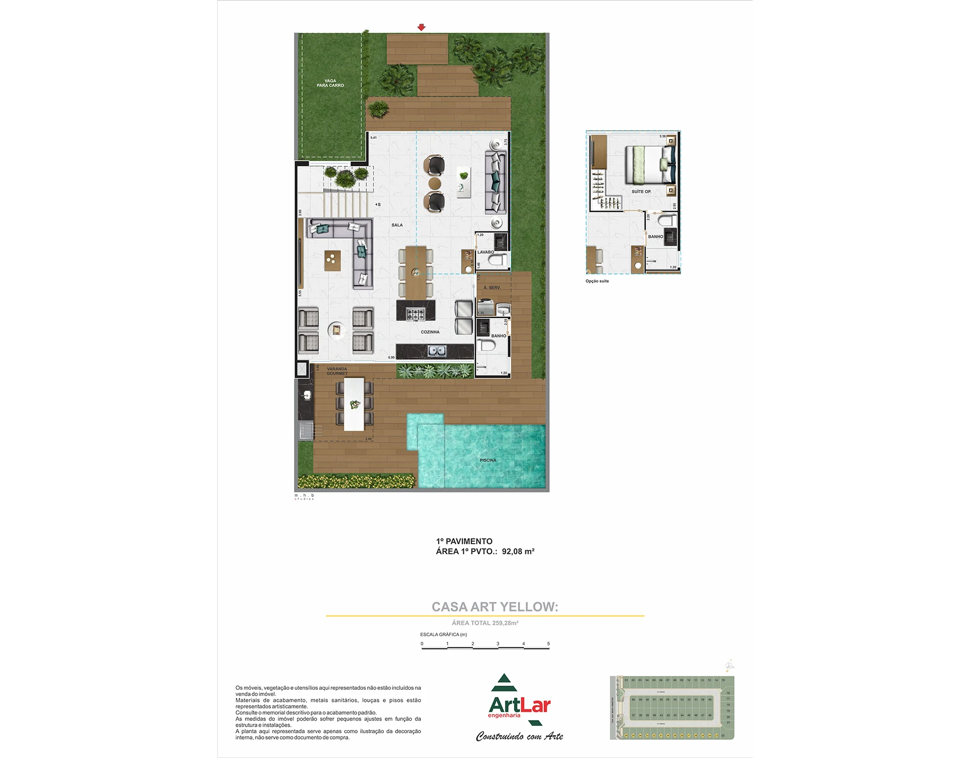 Planta do empreendimento