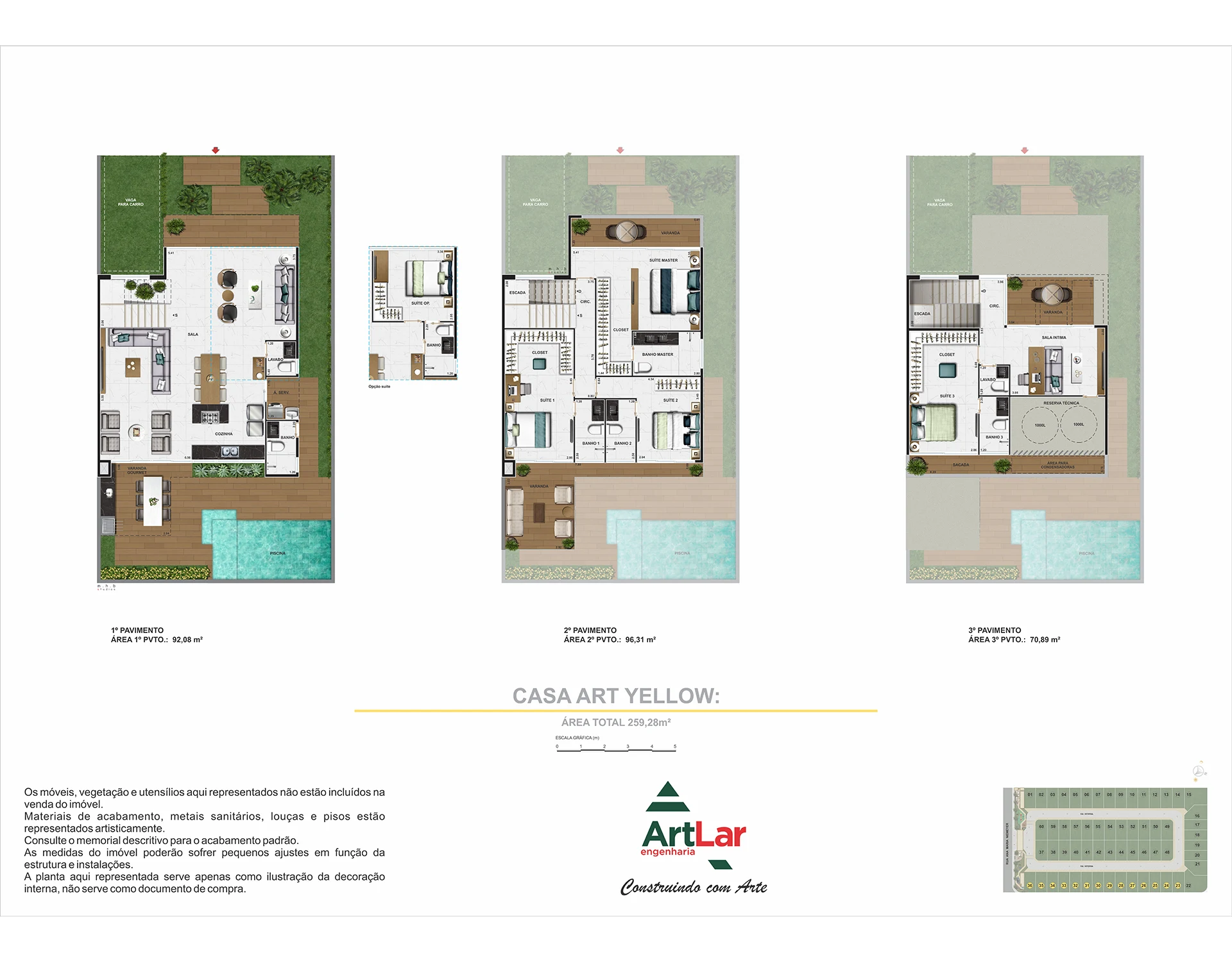 Planta do empreendimento