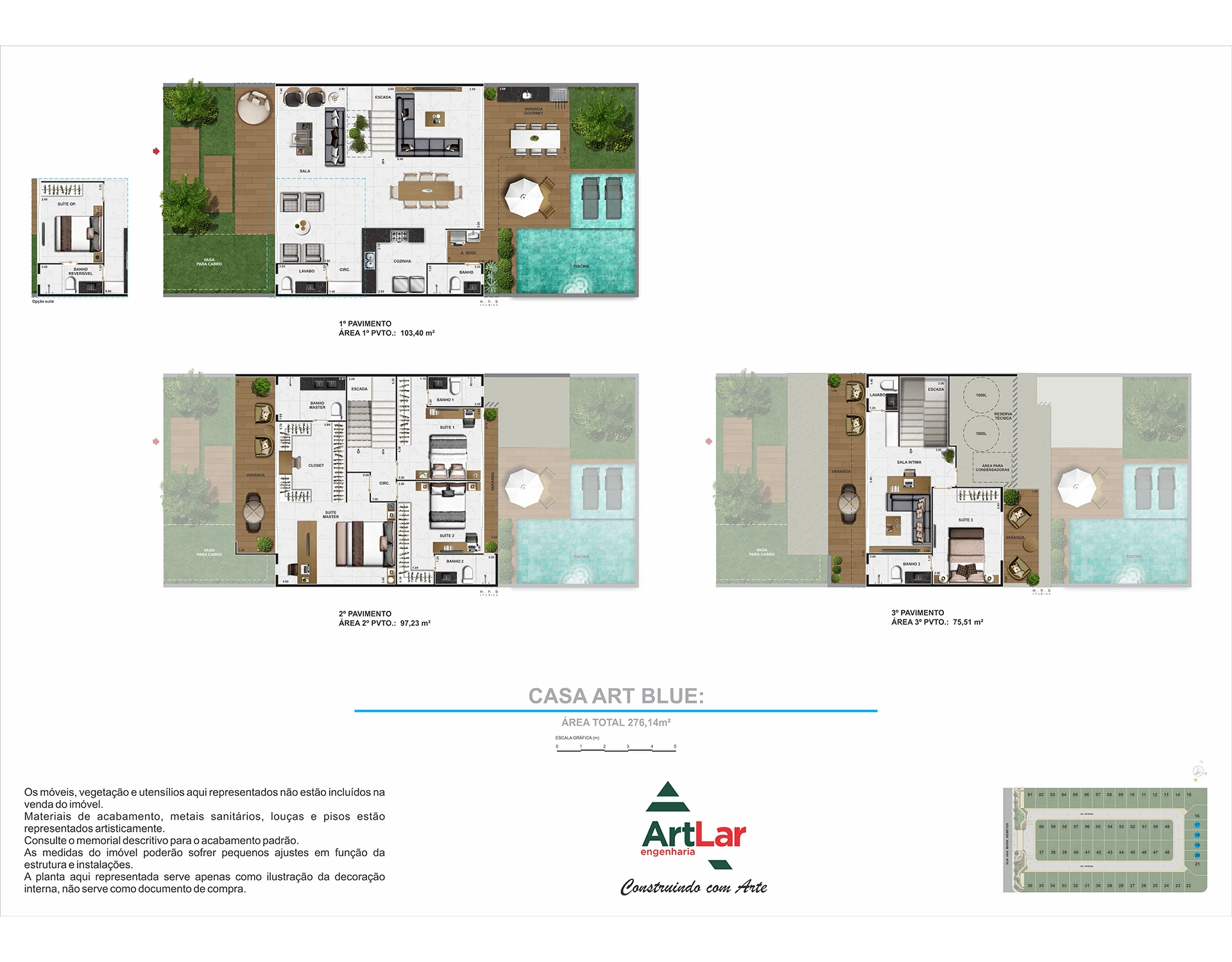 Planta do empreendimento