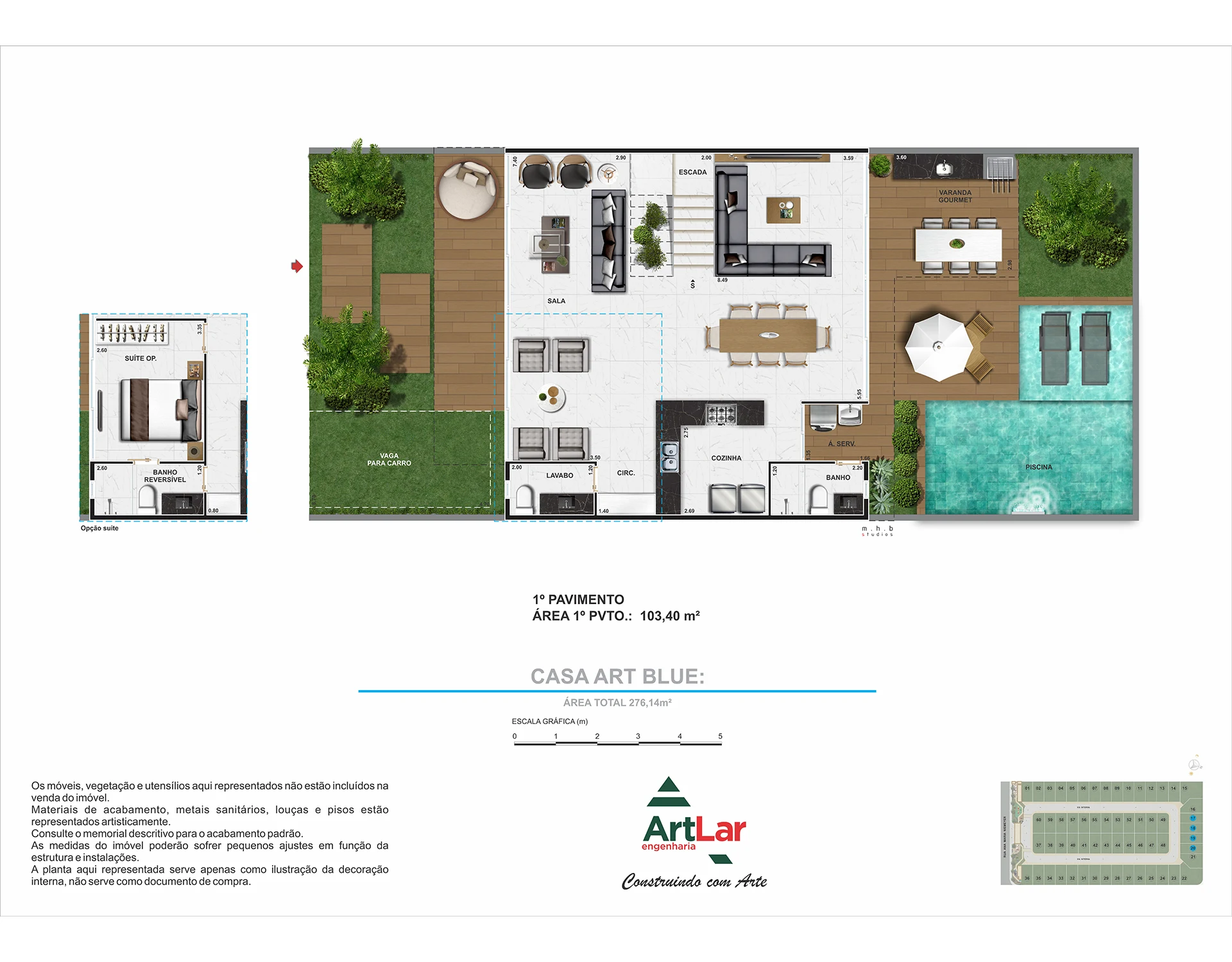 Planta do empreendimento