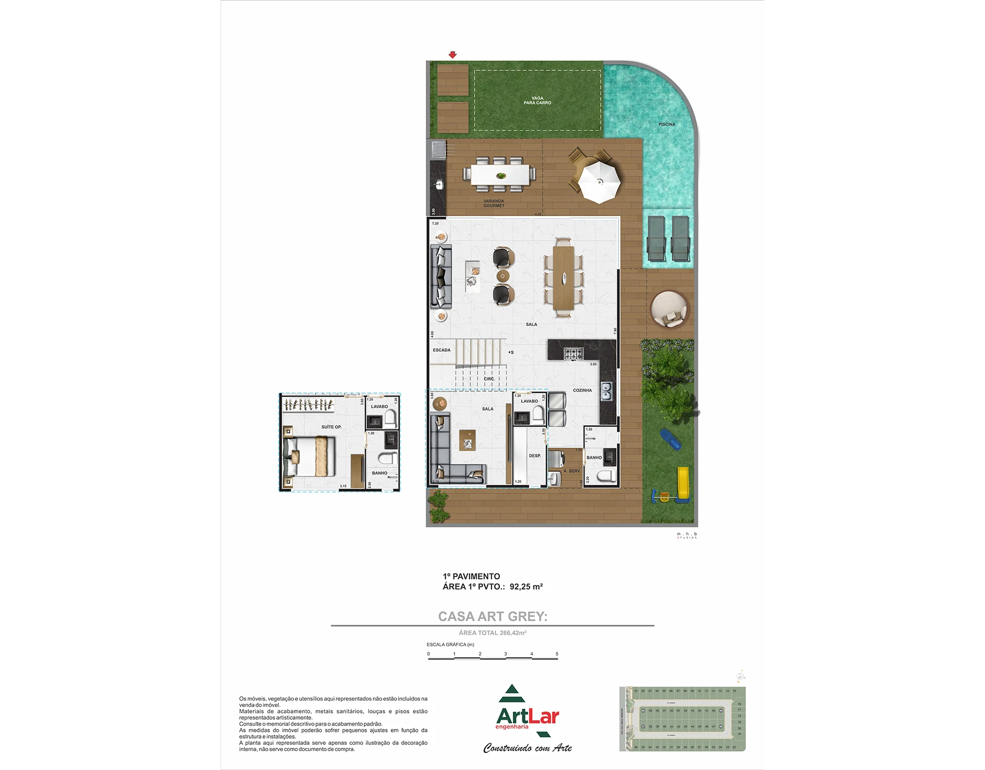 Planta do empreendimento