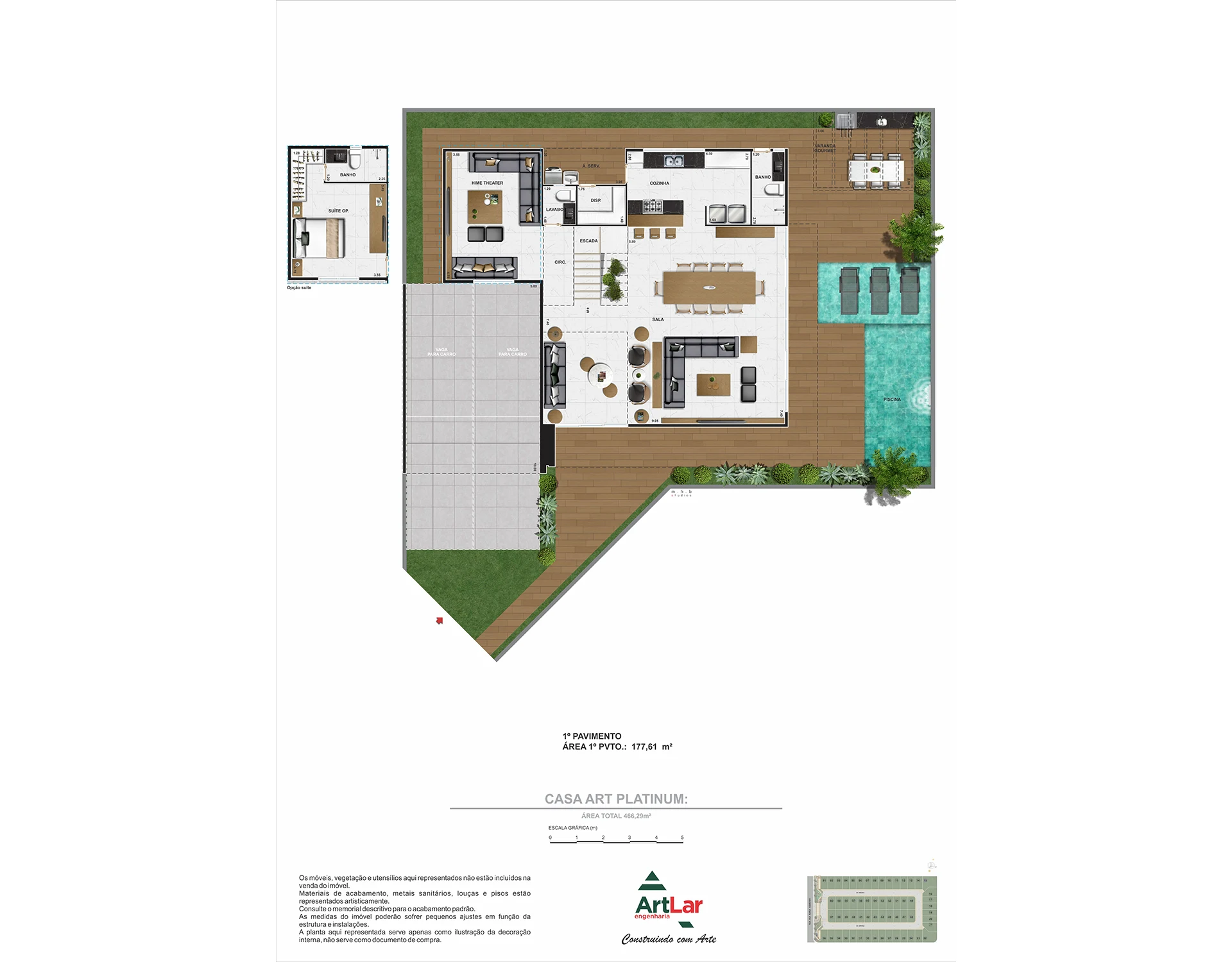 Planta do empreendimento