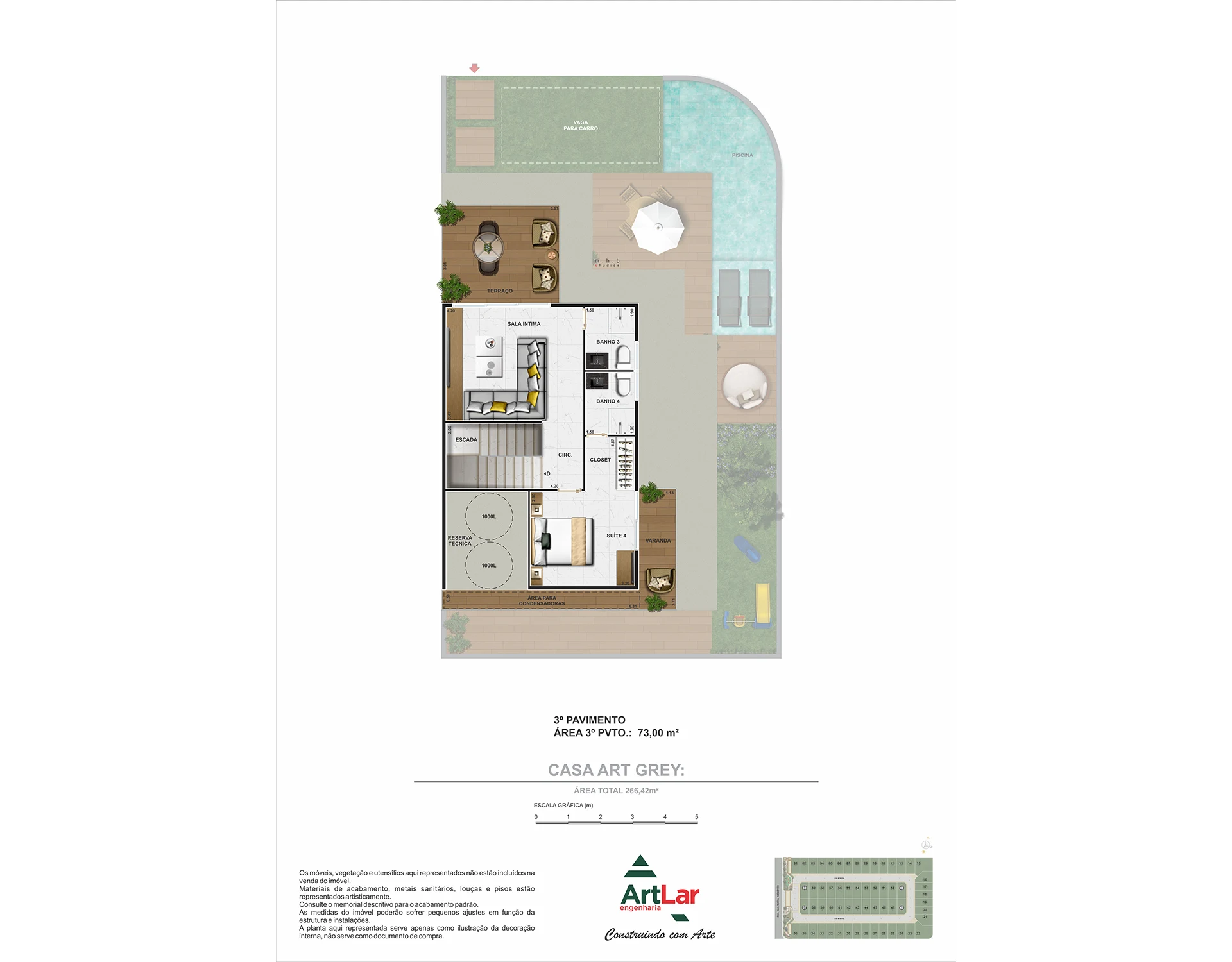 Planta do empreendimento