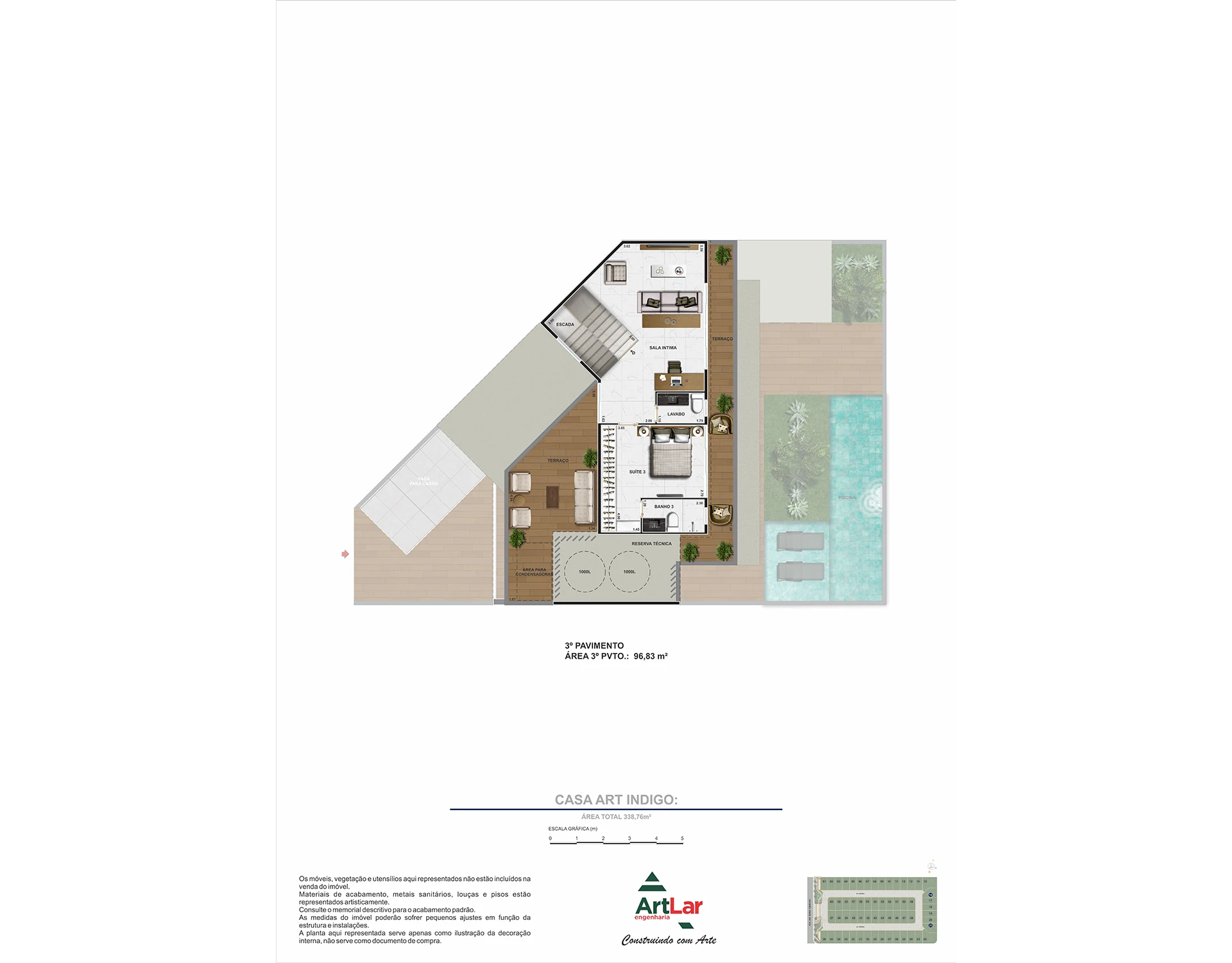 Planta do empreendimento